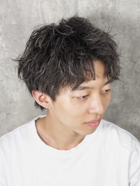 ツイスト×ショートウルフ