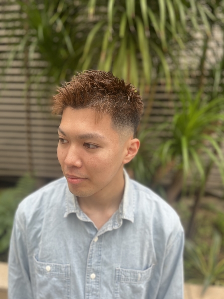 フェザーアップ×スキンフェード
