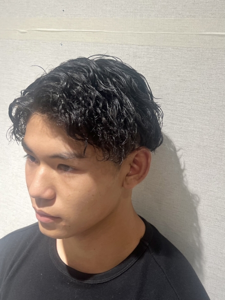 スパイラルパーマスタイル