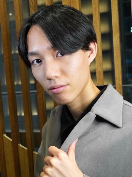 冬こそ映えるセンターパート