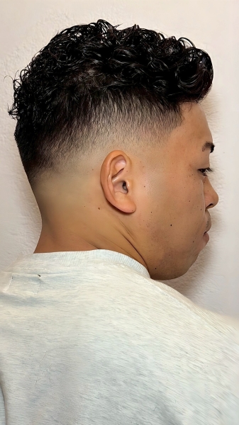 大人の余裕を出すナチュラルフェード