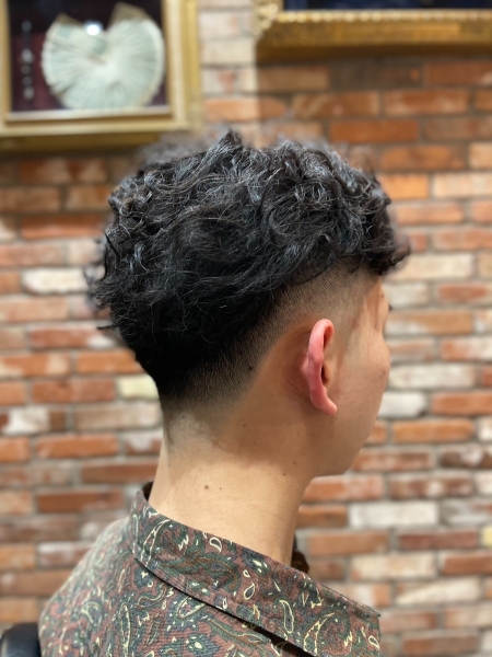 春直前に人気のメンズパーマ