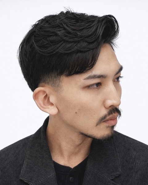 清潔感のある大人のビジネスパーマ