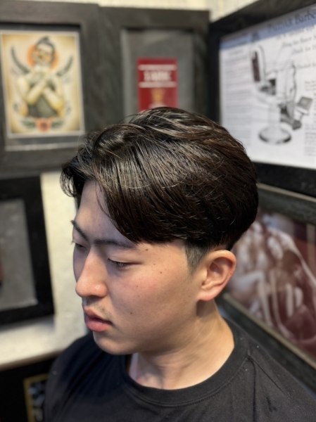 ゆるめセンターパート