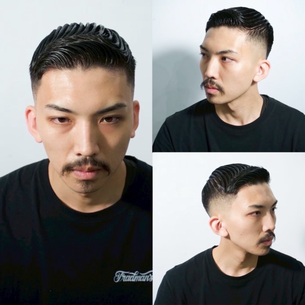 清潔感抜群のクラシックフェード