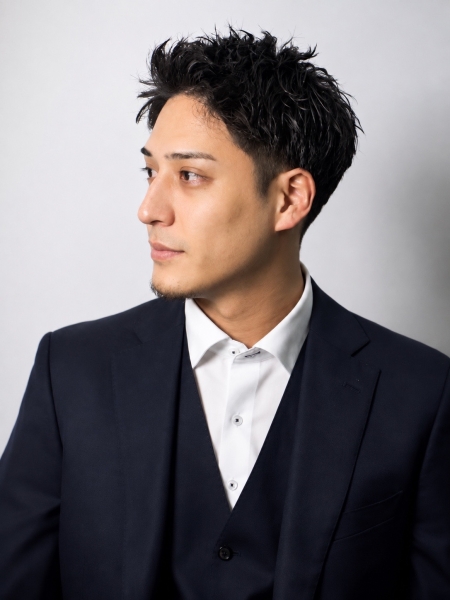 清潔感抜群のビジネスショート