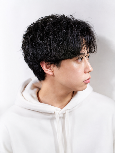 色気のあるニュアンスパーマ