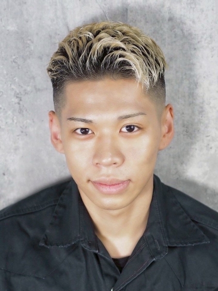 清潔感抜群ハイトーンフェード