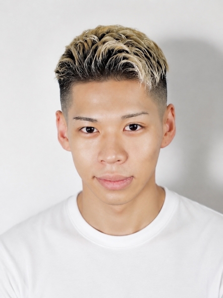 ハイトーン×フェードショート