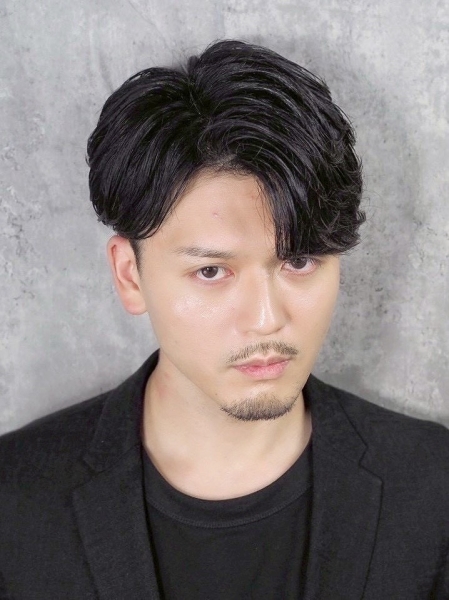 銀座で人気の大人センターパート