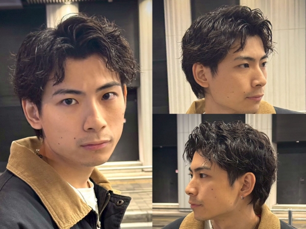 １月の清潔感は髪で決まる！大人メンズパーマ！