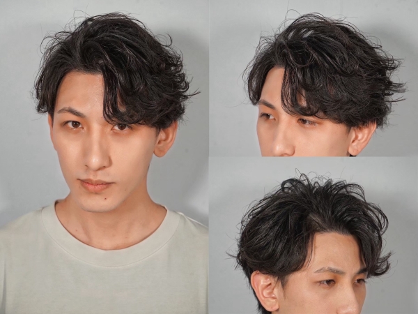 大人の色気を演出するニュアンスパーマ