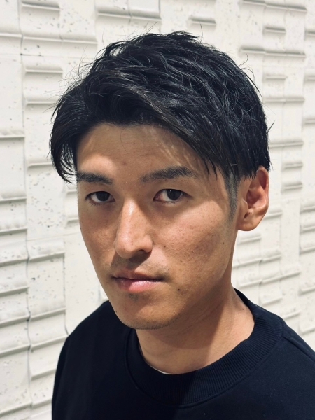 ツーブロックビジネススタイル
