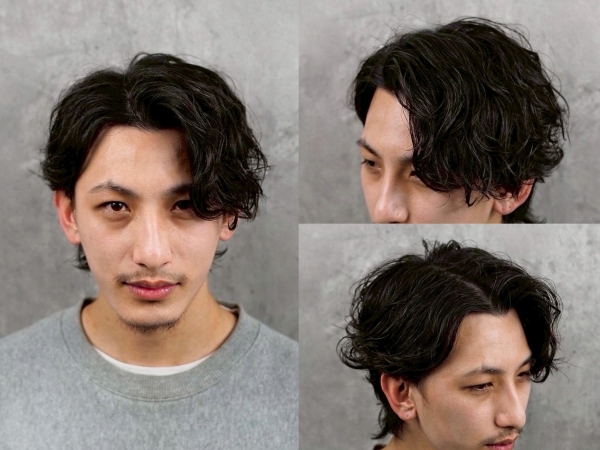 スパイラルパーマ