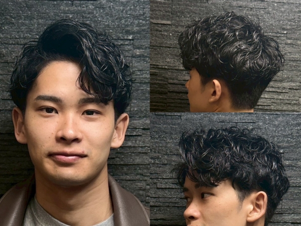 スパイラルパーマ