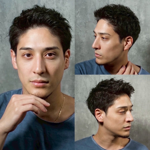 清潔感アップ！男の白髪染め体験