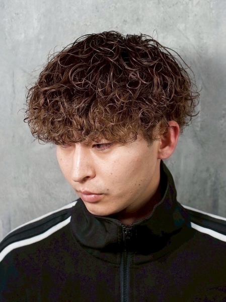 マッシュパーマ