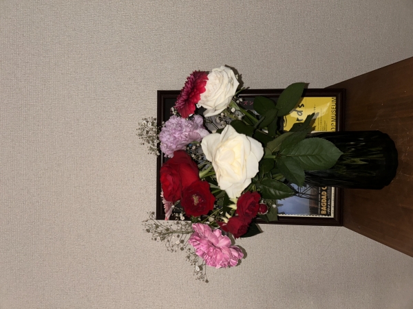 花を飾ってみました