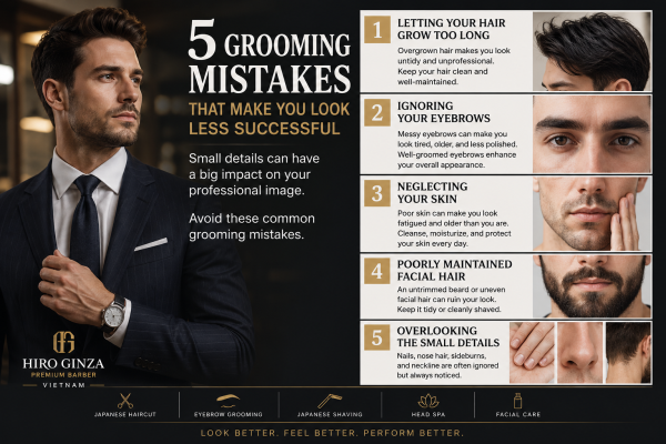 Grooming Mistakes That Make You Look Less Successful