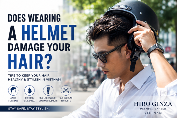 Does Wearing a Helmet Damage Your Hair?