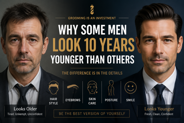 Why Some Men Look 10 Years Younger Than Others
