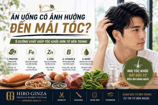 Ăn uống có ảnh hưởng đến mái tóc không? 5 dưỡng chất giúp tóc khỏe hơn