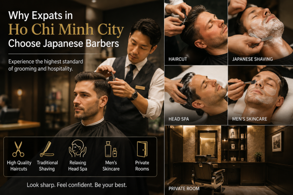 Why Expats in Ho Chi Minh City Choose Japanese Barbers