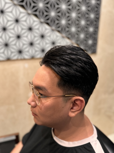 Under cut × all back style