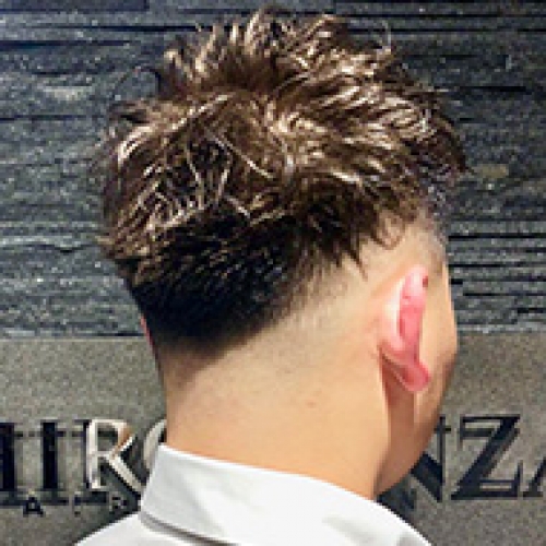 ツイストショート ヘアセット 高級理容室 床屋 ヒロ銀座ヘアーサロン ツイストショート ヘアセット 高級理容室 床屋 ヒロ銀座ヘアーサロン